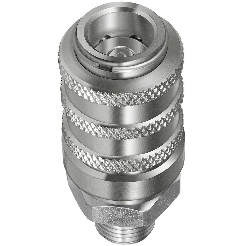 PD243 Test Port and Diagnostic Equipment Quick Coupler with Male Pipe Thread