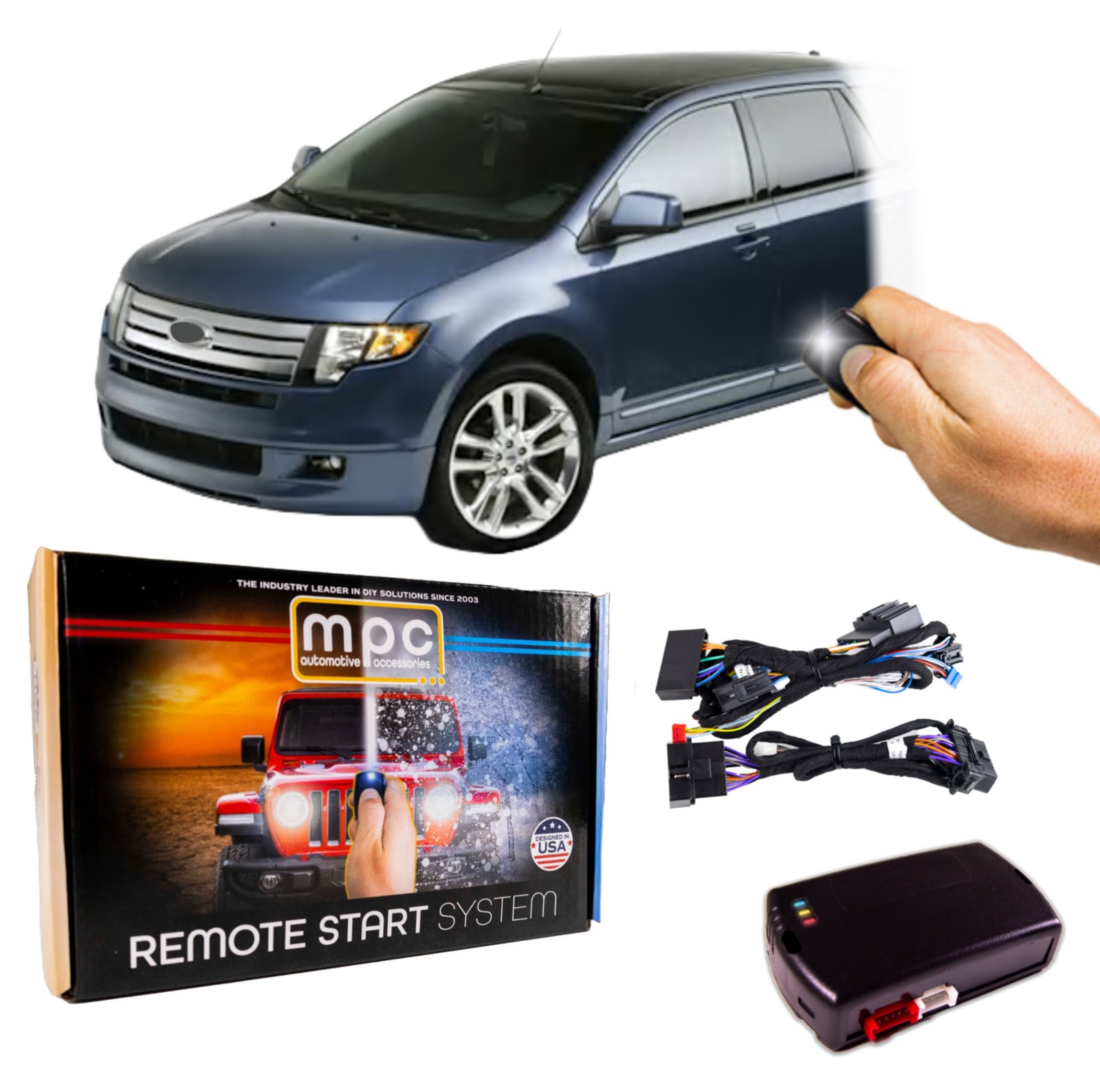 OEM Remote Activated Remote Start Kit For 2007-2010 Ford Edge - Key-to-Start