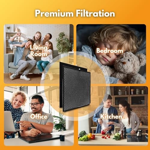 Filter-Monster Carbon Filter Compatible with 1 Carbon And 1 Pre-Filter