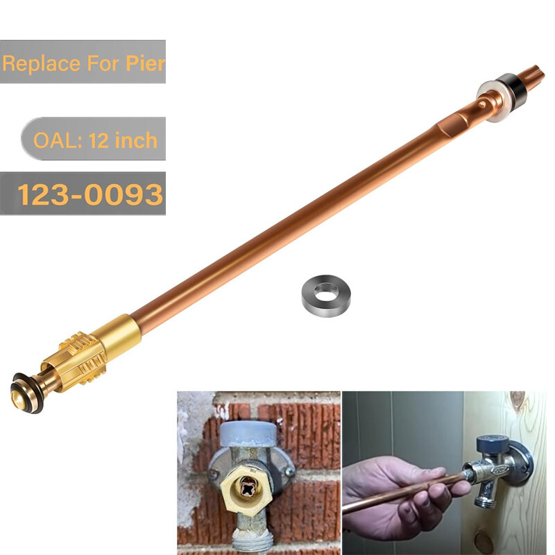 123-0093 500 Series for Mansfield Style Stem Assembly for 8" Sillcock ASFP