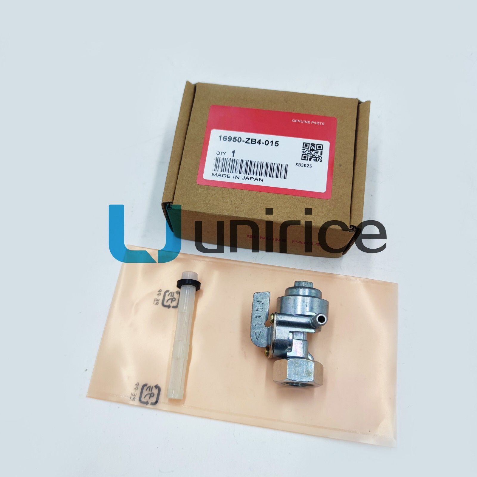 OEM 16950-ZB4-015 Gas Fuel Tank Shut On Off Valve Petcock For Honda