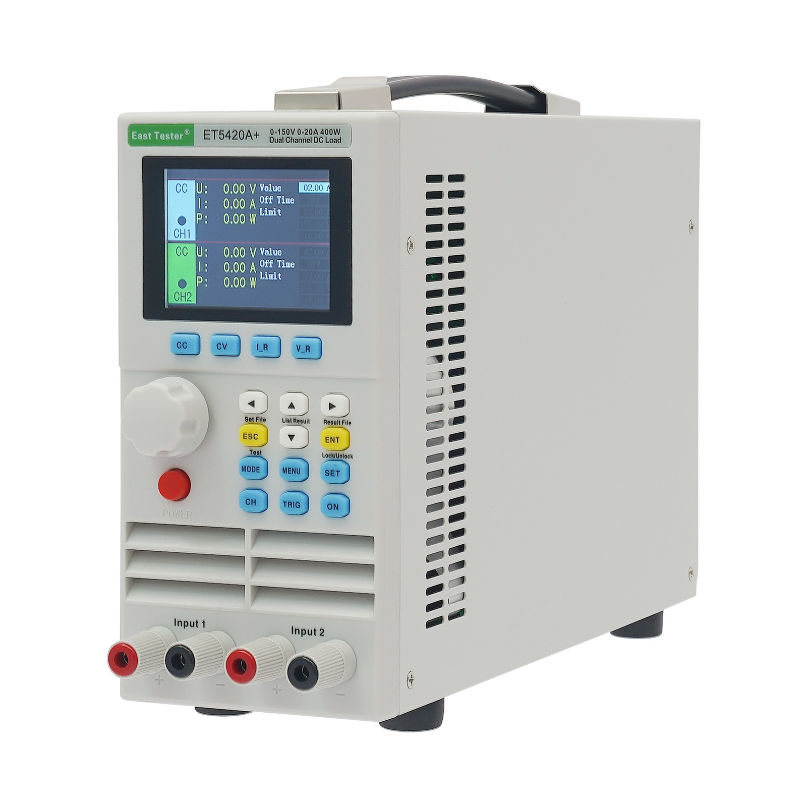 Programmable Electronic Load Tester, Electronic Load Tester with Dual Channel