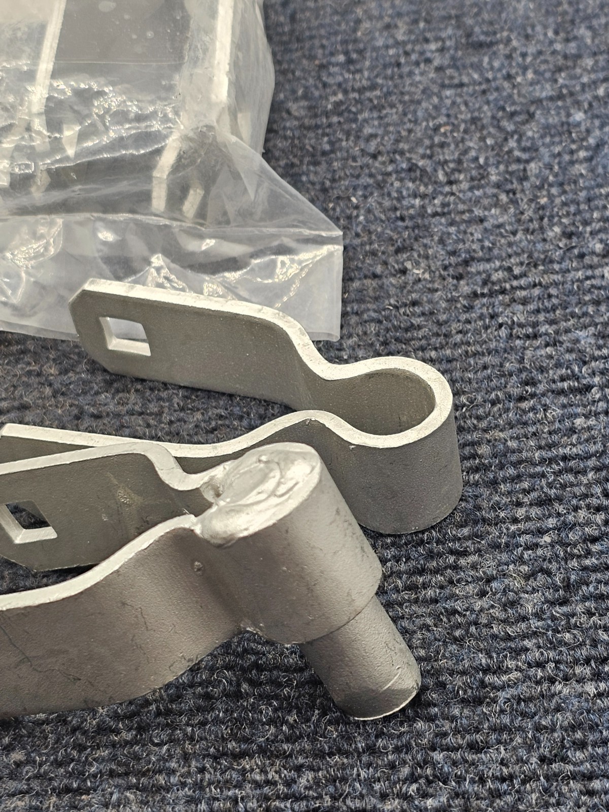(QTY 4) Galvanized Chain Link Fence Gate Post Hinge