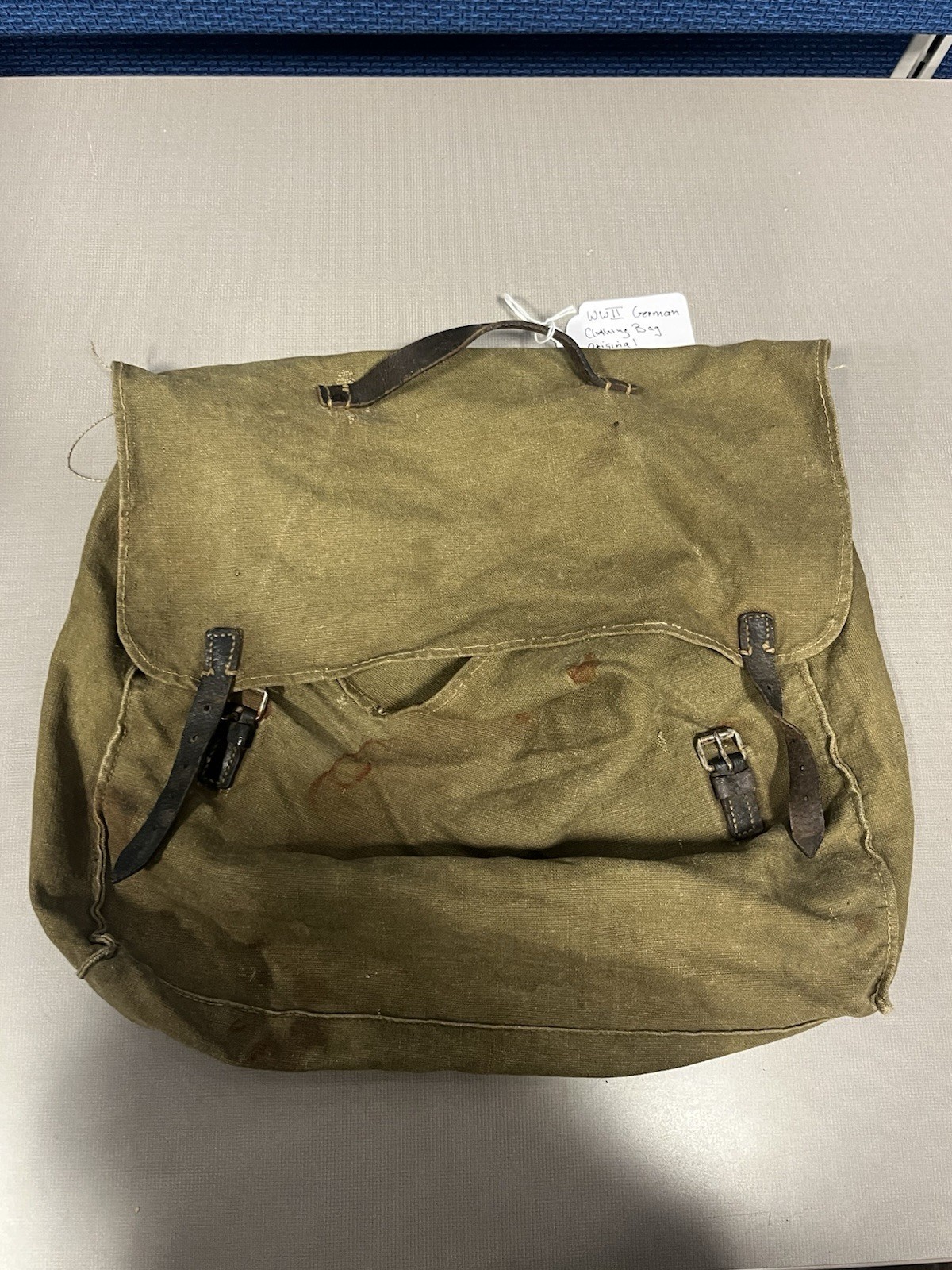 Original WW2 German Bread Bag Wehrmacht Army Soldier Breadbag Heer Ration Sack