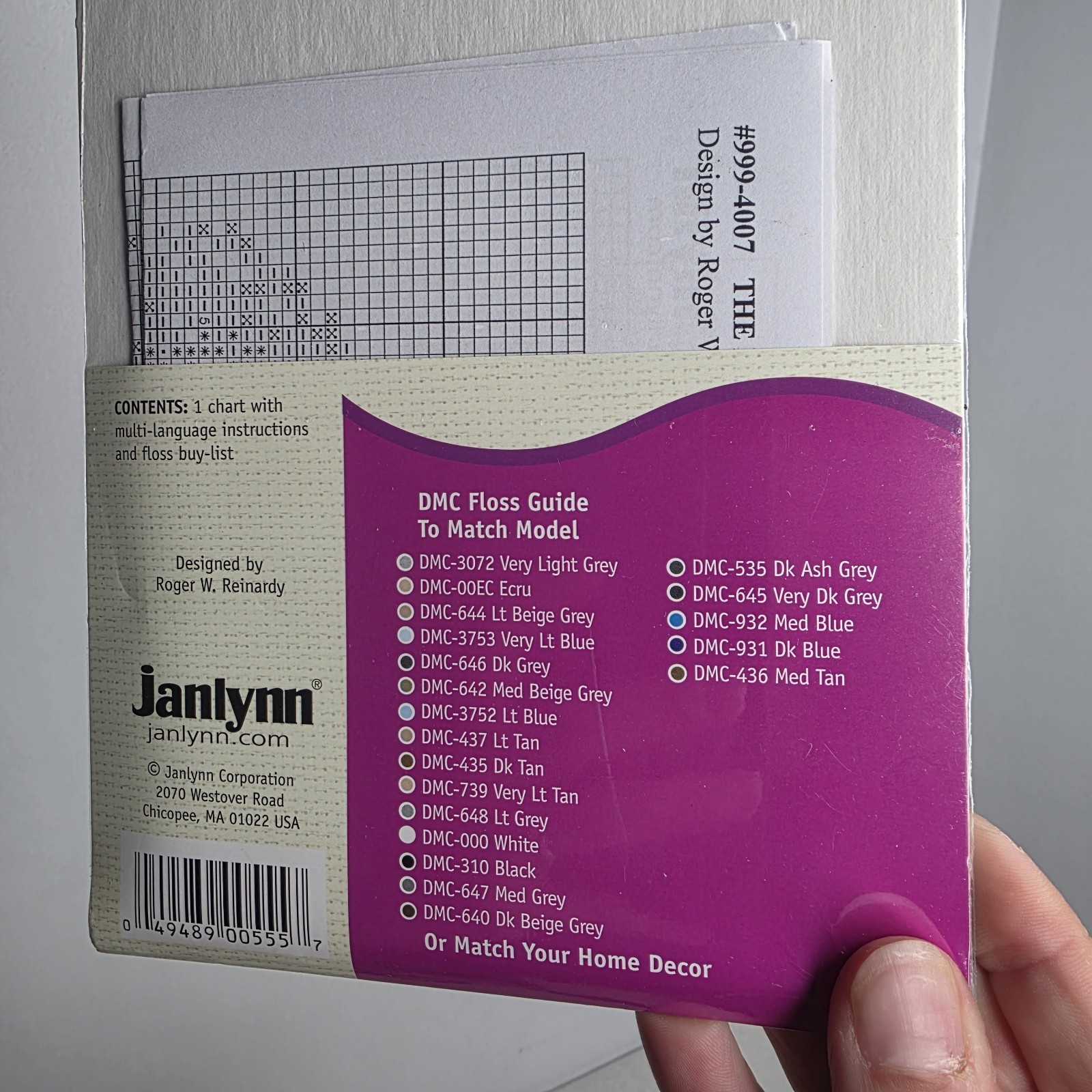 Janlynn Just A Chart The Pack #999-4007 Chart Only!!