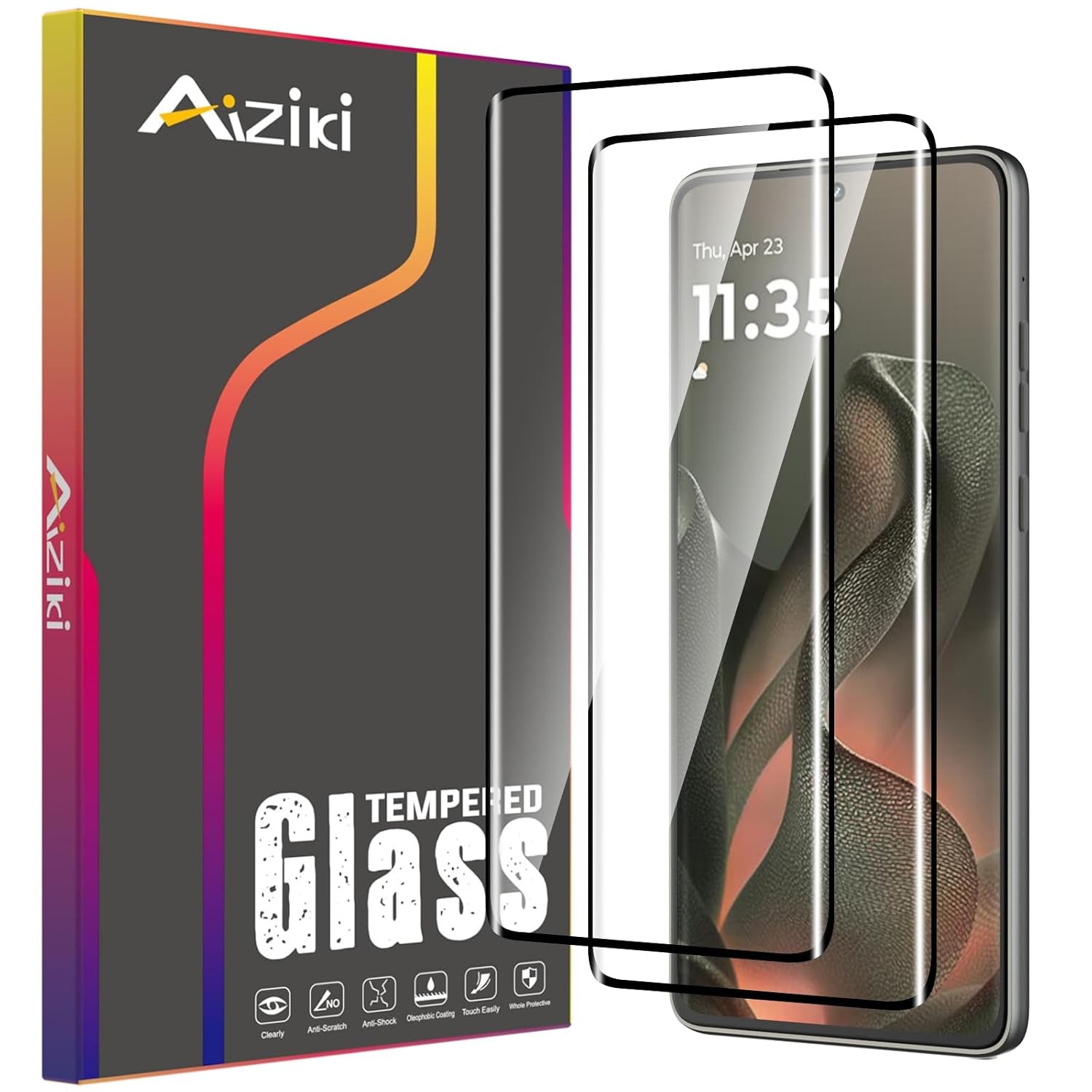 Moto Edge 2025 Tempered Glass Screen Protector 3D Full Coverage Ultrathin