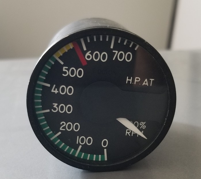 US Gauge Edison  Pressure Indicator Gauge  Looks new Jet Airplane Steampunk