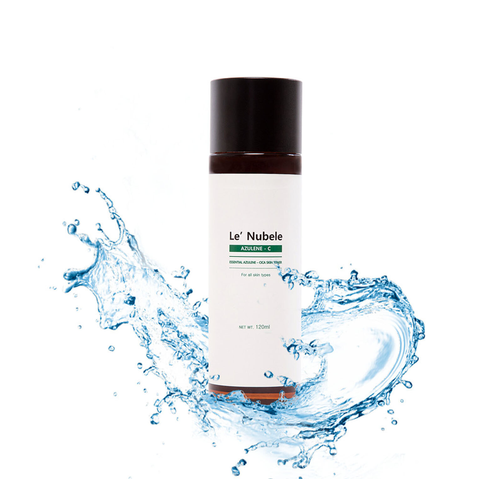 LE'NUBELE Essential Azulene Cica Skin Toner 4.05oz / 120ml K-Beauty