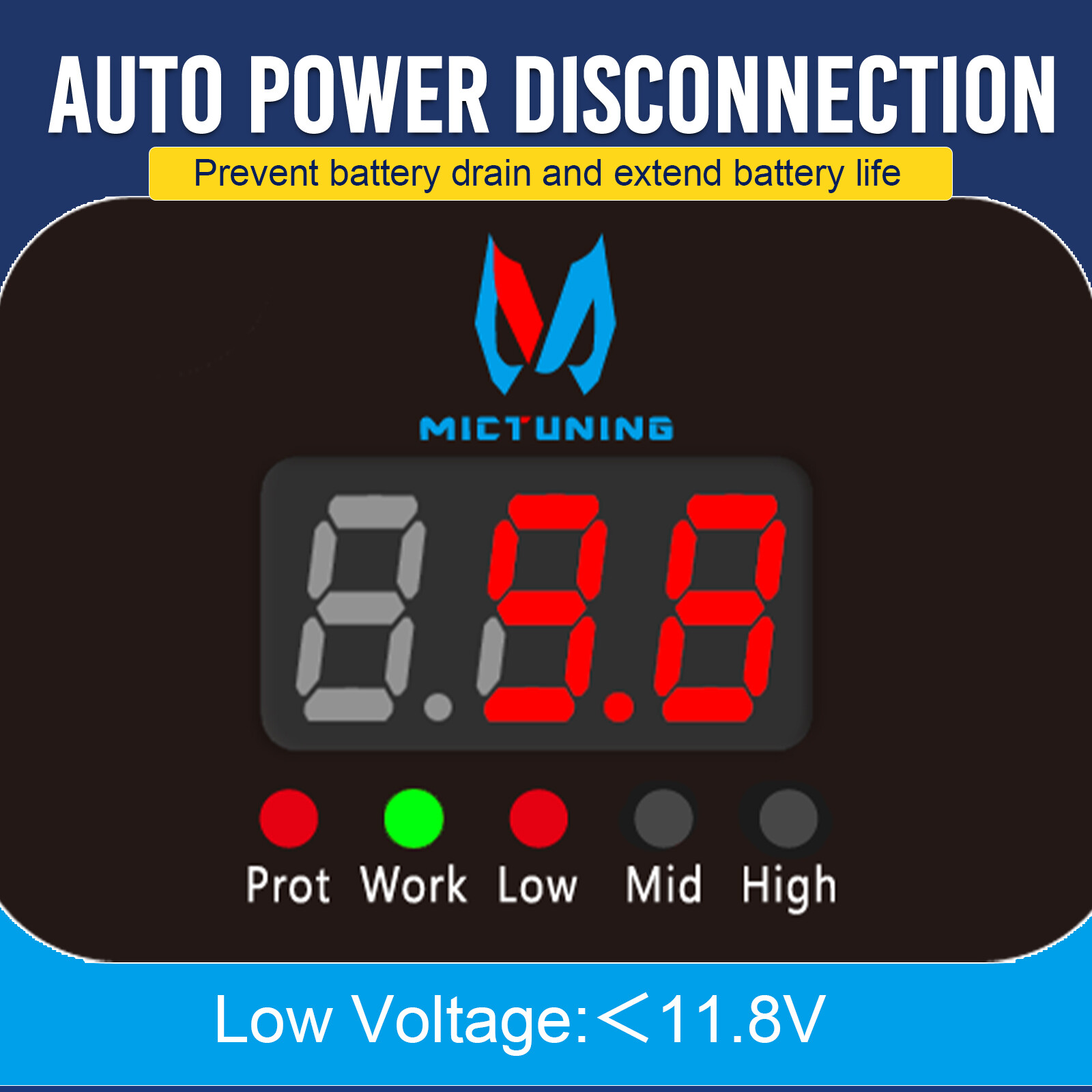 Car Remote Control Power Off Battery Switch Disconnect Kill Master Isolator Cut