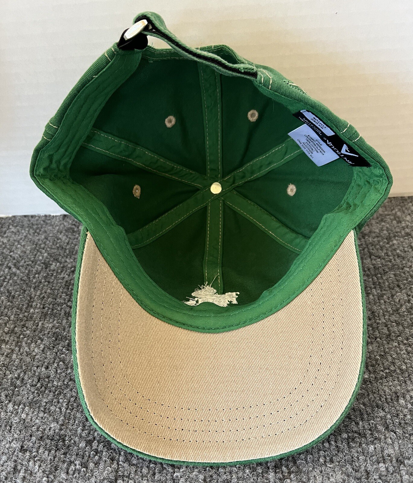 The First Tee Phoenix Golf Hat NWT Green White Embroidered Golfing Golfer