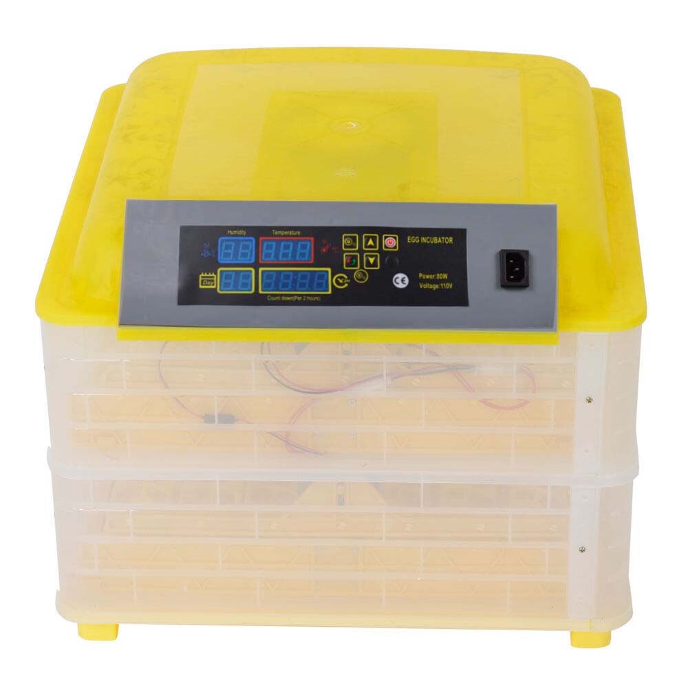 Automatic Digital 96 Eggs Incubator Chicken Hatcher Turning Temperature Control
