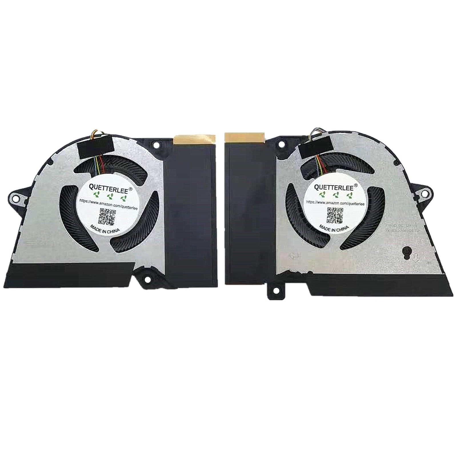QUETTERLEE New Laptop CPU+GPU Cooling Fan for ASUS Rog Zephyrus G14 GA401I...