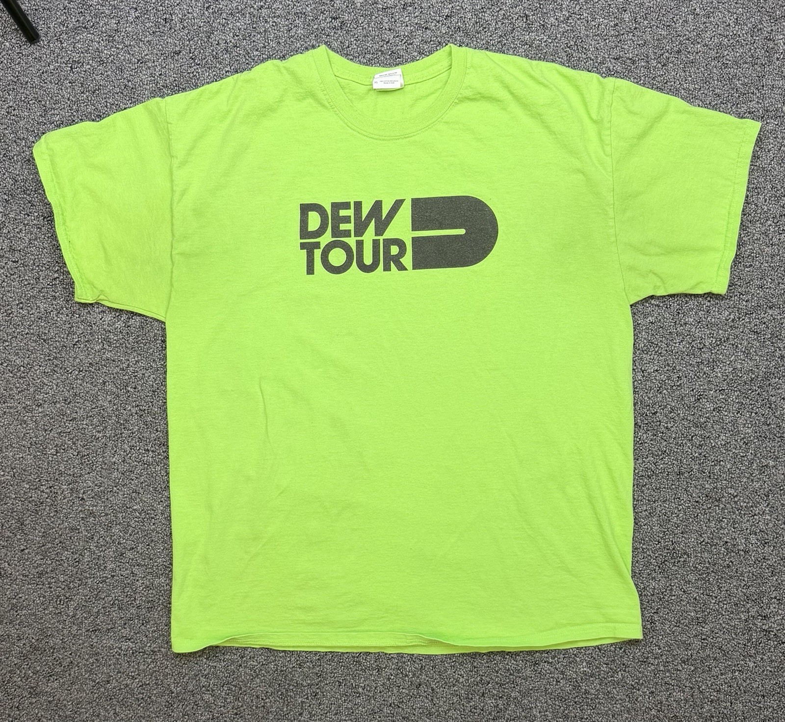Mountain Dew Tour 2012 Shirt Dew Tour Promotional Tshirt Mens XL t-shirt