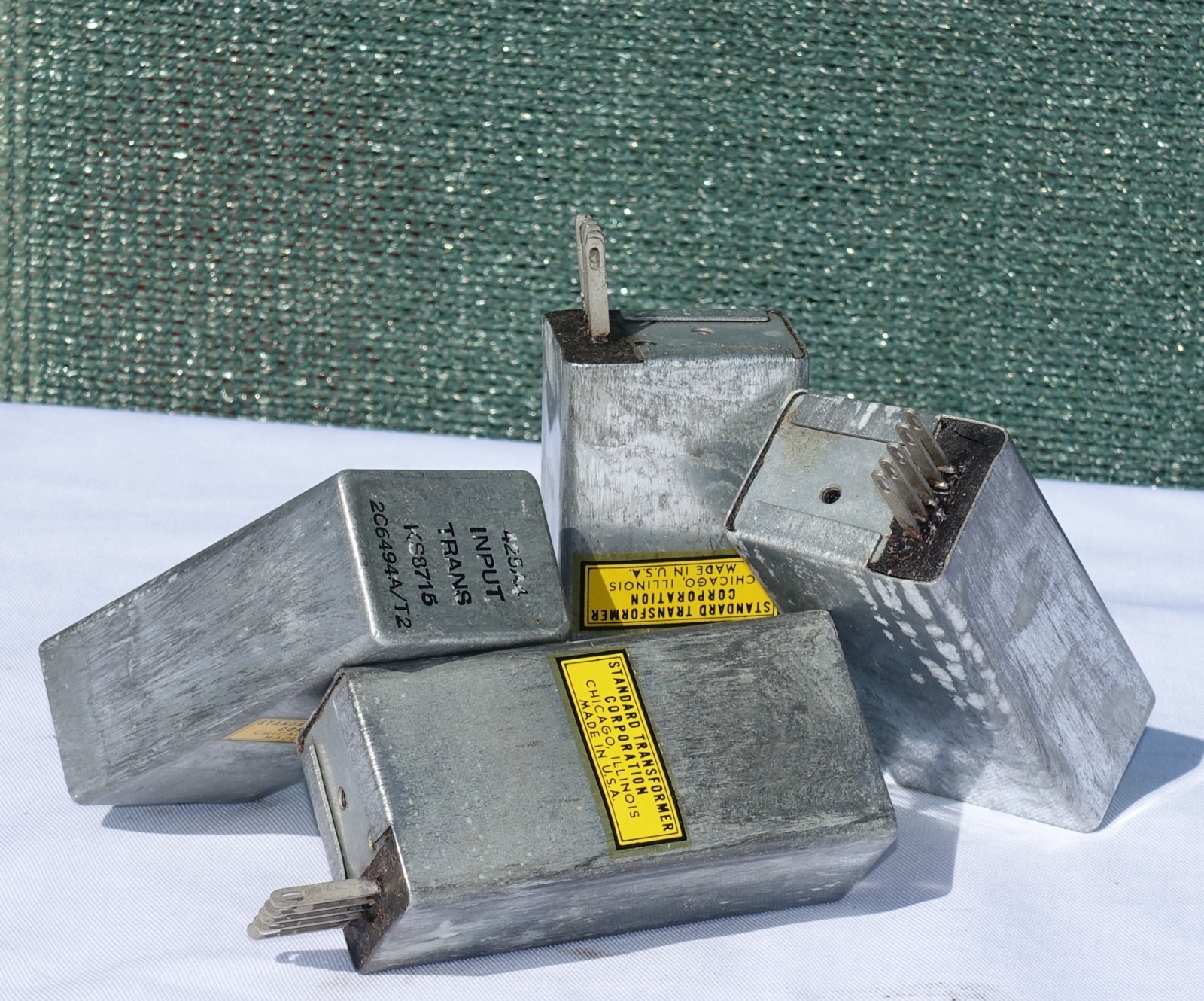 Vintage  Standard/Western electric-spec   INPUT  TRANS  KS8715  (Lot of 4 pcs)