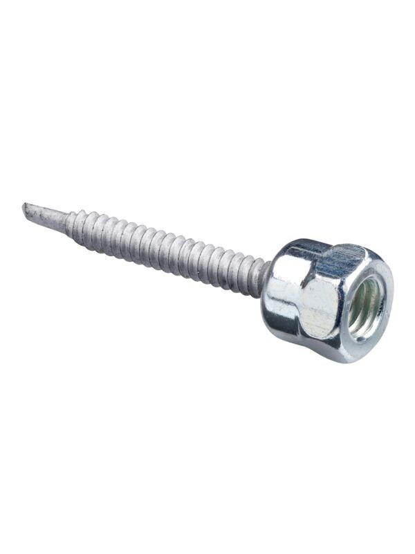 SAMMY SCREWS 8042957 ROD ANCHOR 3/8" STEEL 1/4-14 x 2 VERT THREAD