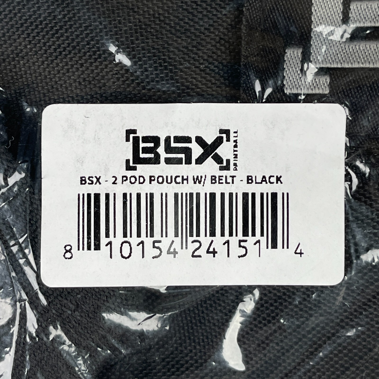 NEW BSX 2 Pod Pouch w/ Belt - Black