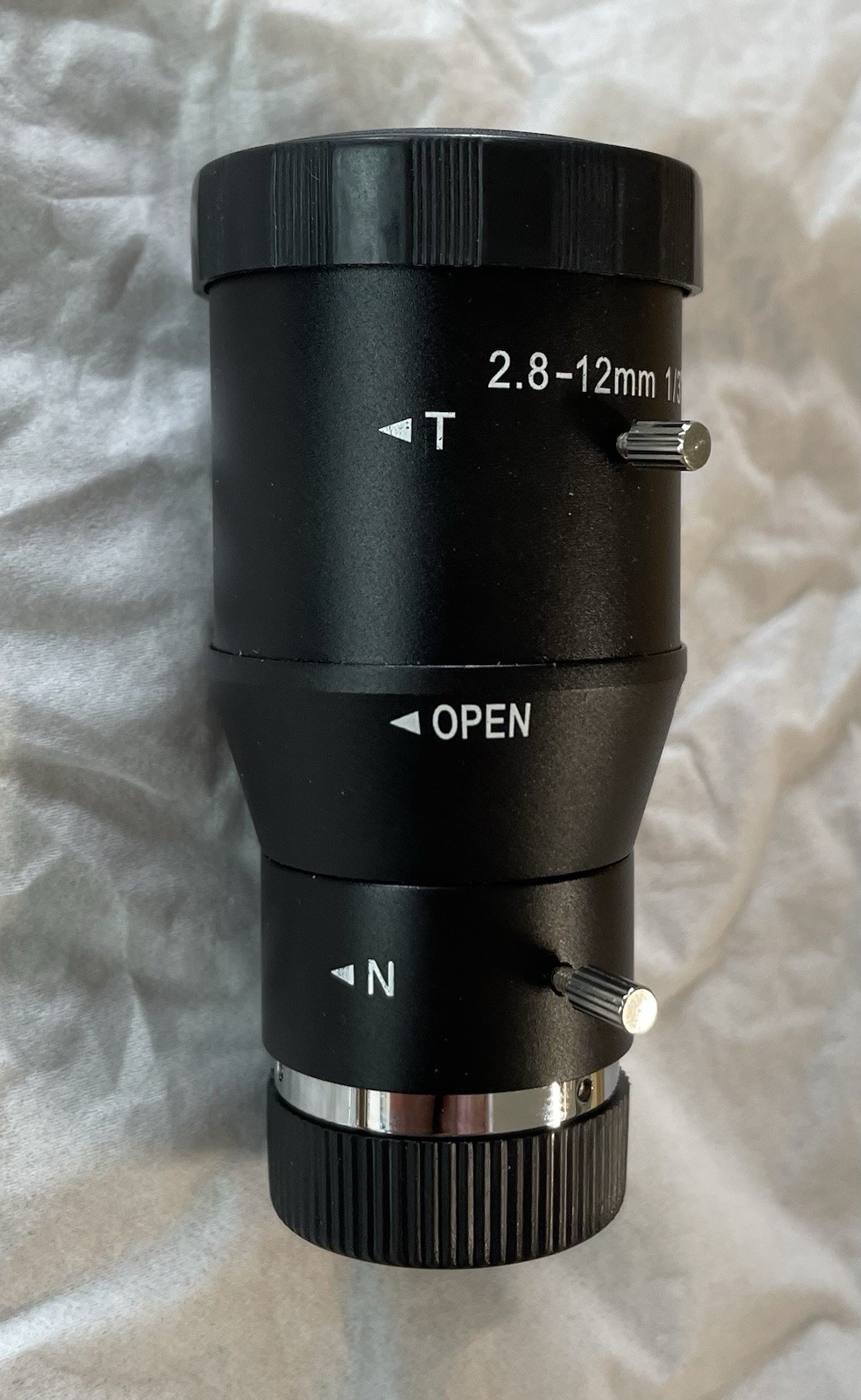 Camera lens, CCTV, working