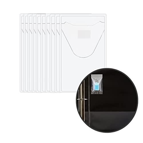 Professional USB Drive Adhesive Pockets | Transparent Self-Adhesive Storage
