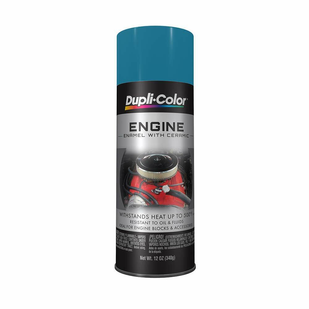 Dupli-Color DE1619 Engine Enamel Spray Paint Ceramic Chrysler Green 12 oz Aeroso