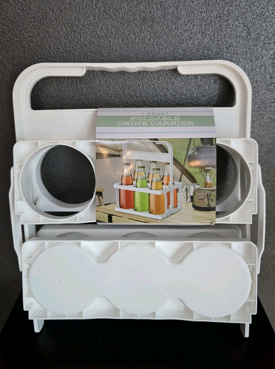 foldable drink carrier
