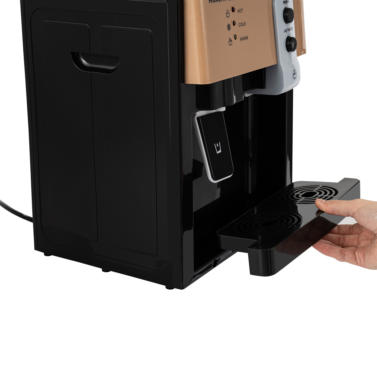 Countertop Water Dispenser Top Loading Hot Cold Water Cooler Drinking Machine