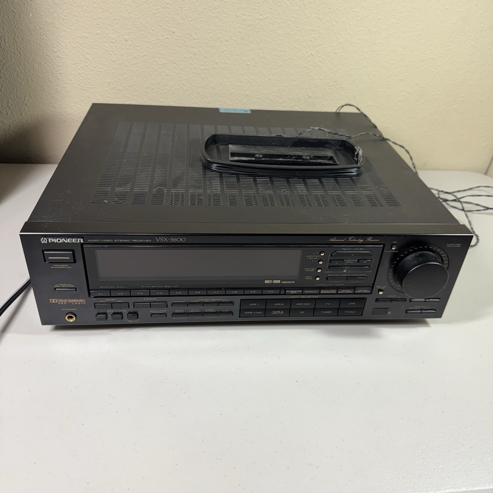 Pioneer VSX-5600 Dolby Surround Stereo Receiver With Remote Tested And Working