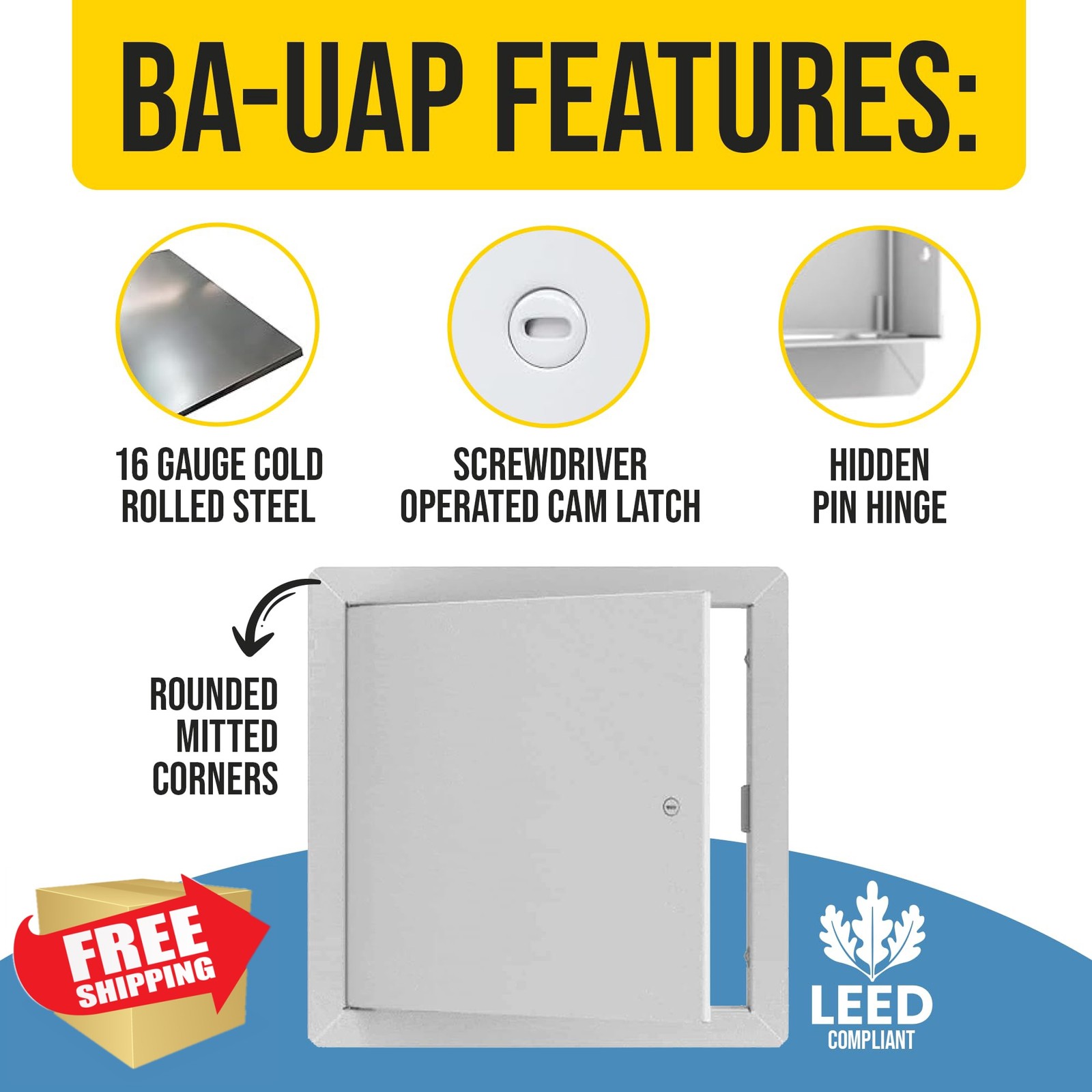 Best Access Doors 10x10 Inch Drywall Panel