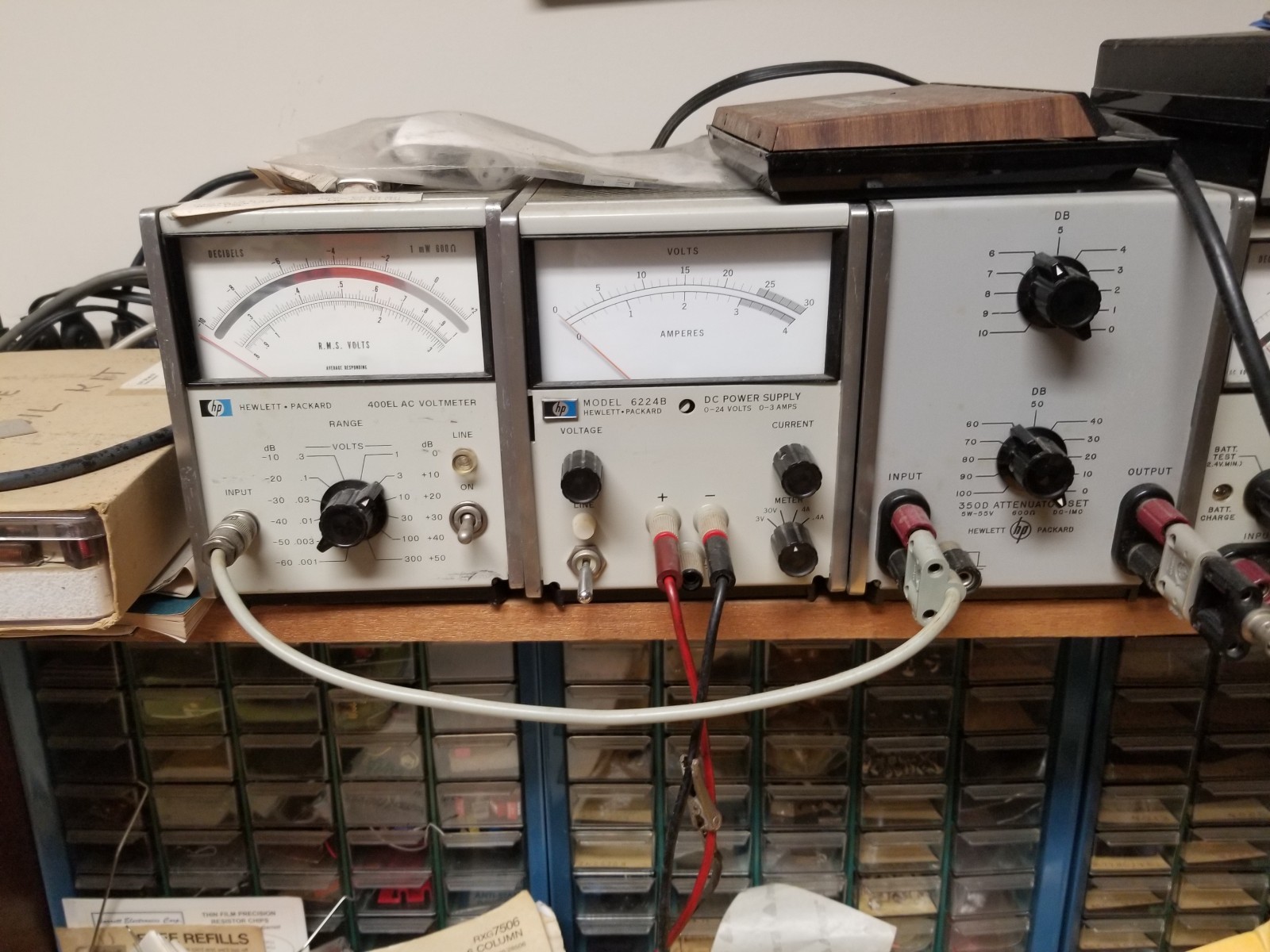 Hewlett Packard HP 400EL AC Voltmeter
