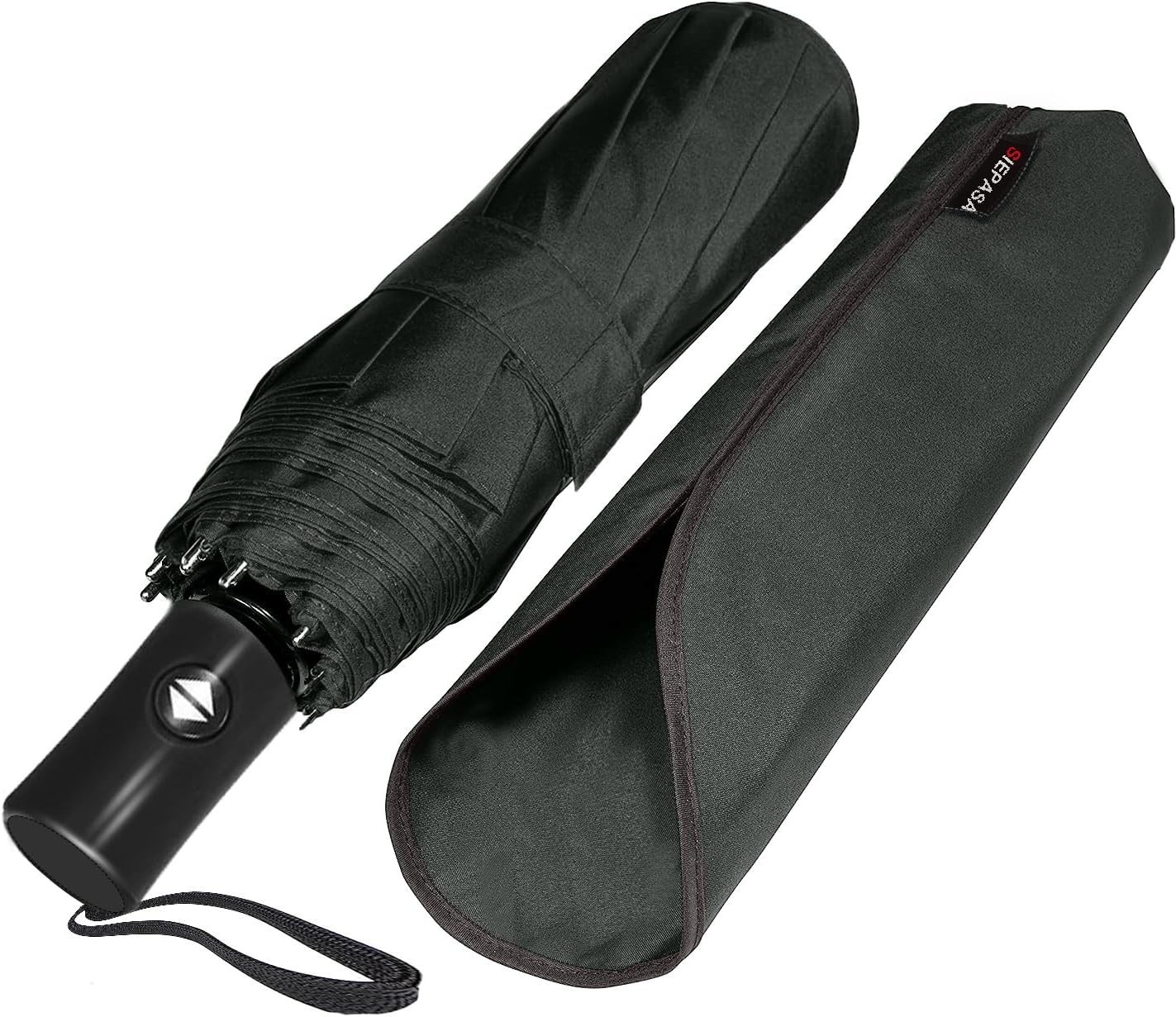 "Windproof Travel Compact Umbrella-Automatic Umbrellas for Rain-Compact Folding