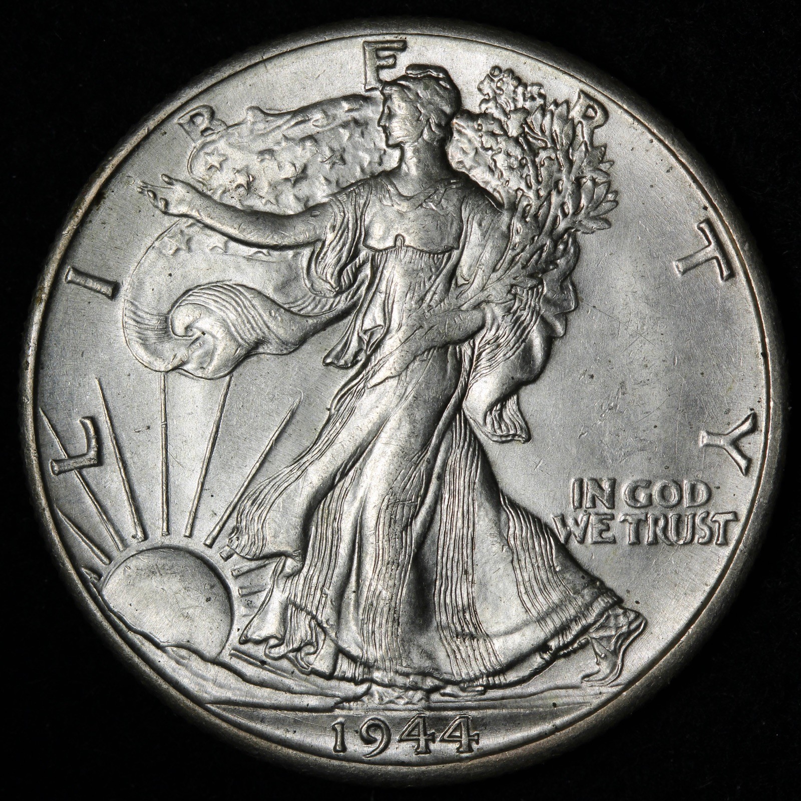 1944-D Walking Liberty Silver Half Dollar GEM BU *UNCIRCULATED* MS E395 UAKHR