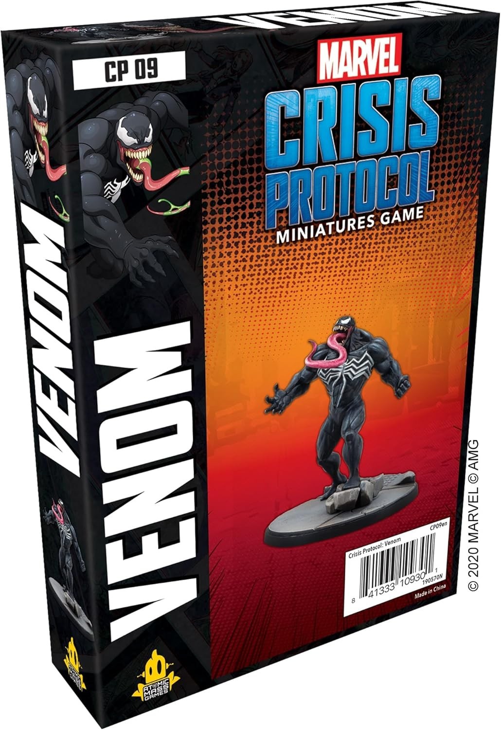 Dynamic Two-Player Marvel Crisis Protocol Venom Character Pack - 90 Min Playtime