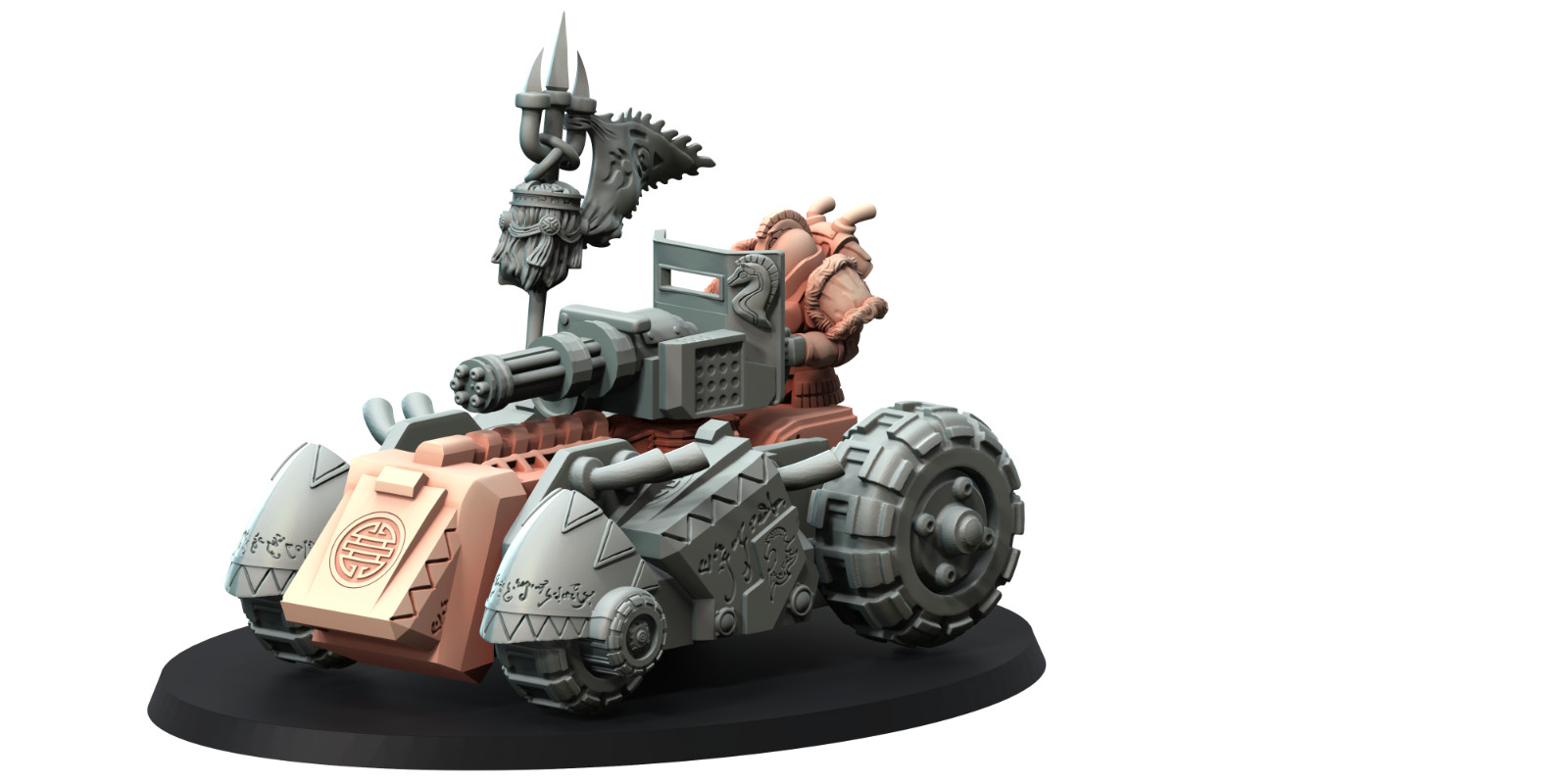 Celestial Nomad ATV Terrain Scenery Tabletop Miniatures 28mm Wargames