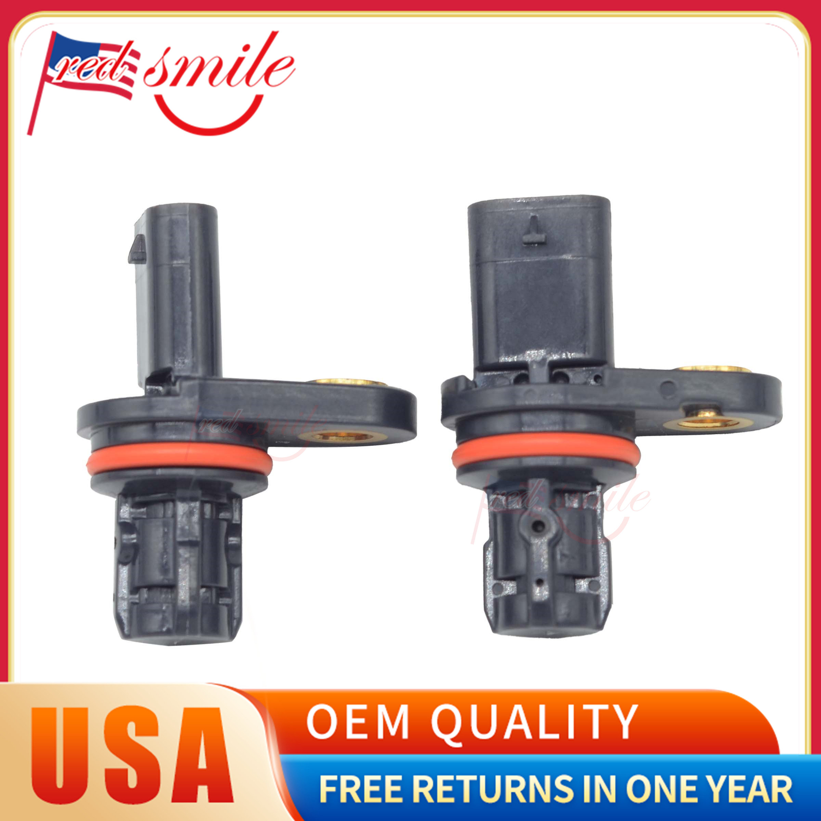 2x Intake+Exhaust Engine Camshaft Position Sensor For Chevy Cruze Sonic 1.8L US