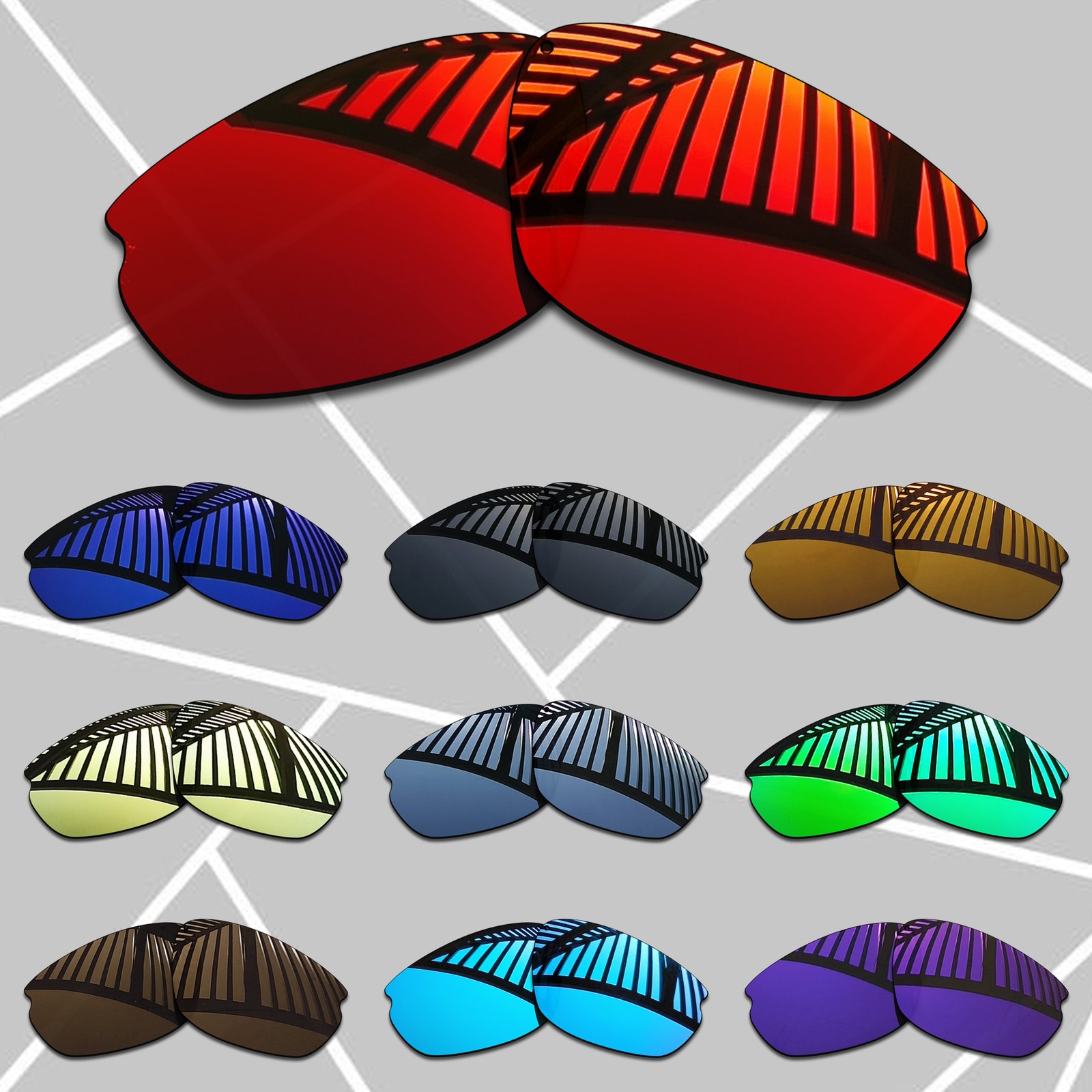 TRUE POLARIZED Replacement Lenses for Suncloud Zephyr Sunglasses Options