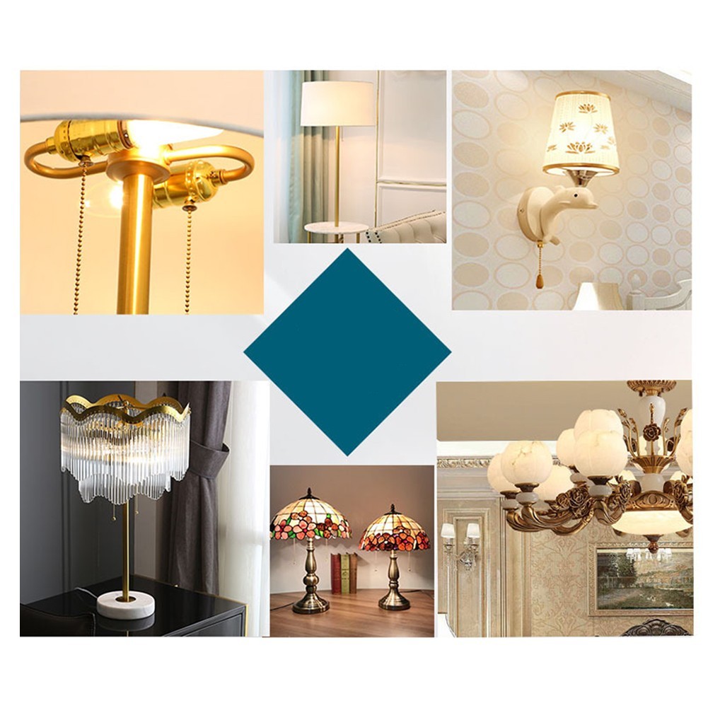 Efficiently control your lights with the easy to use rotating cord pull switch