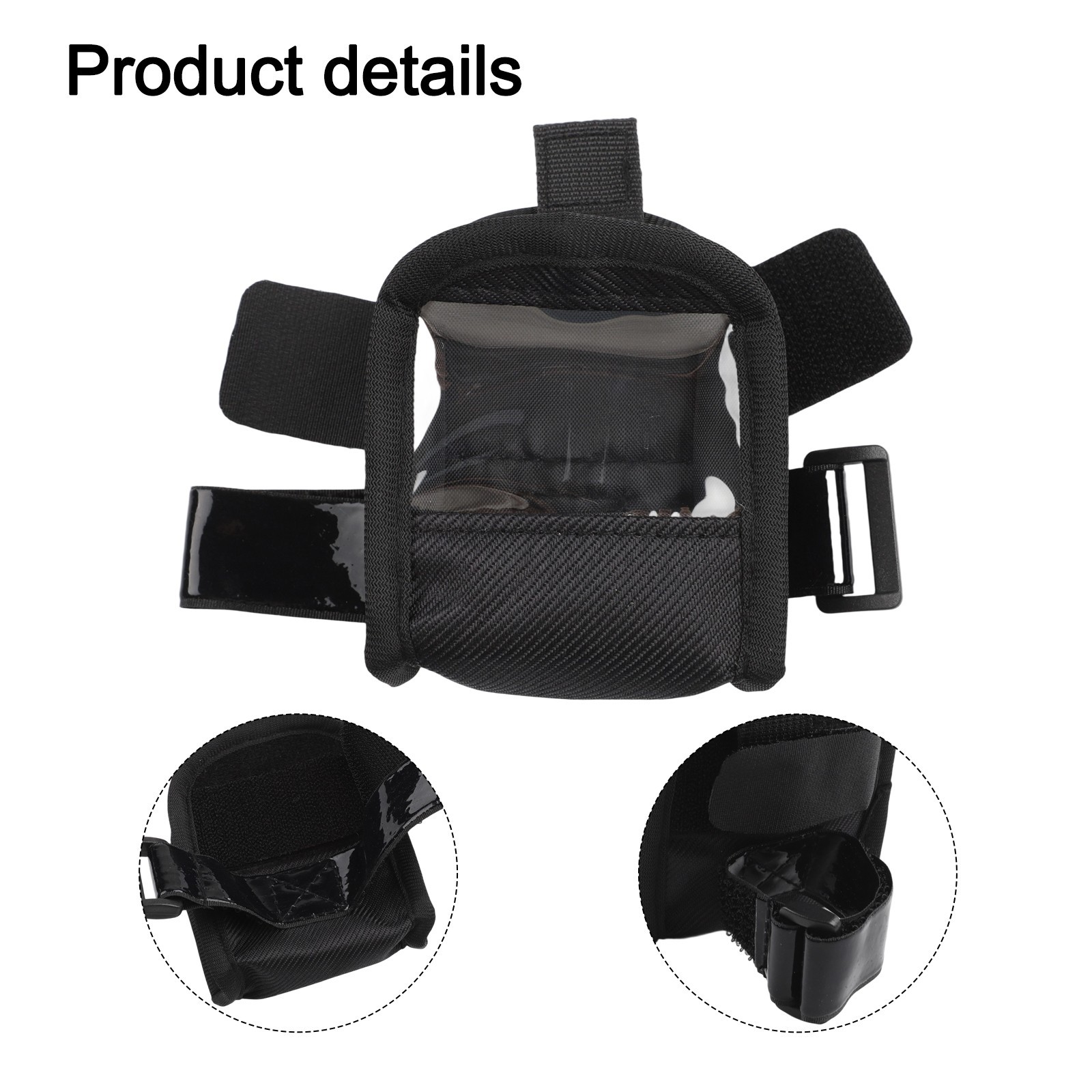 Portable Wireless Bodypack Transmitter Pouch Transparent Design High Quality