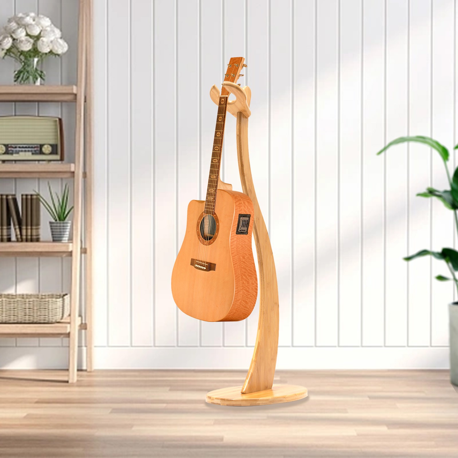 Guitar Stand Bamboo Guitar Floor Stand Ukulele Stand Guitar Support Stand USA