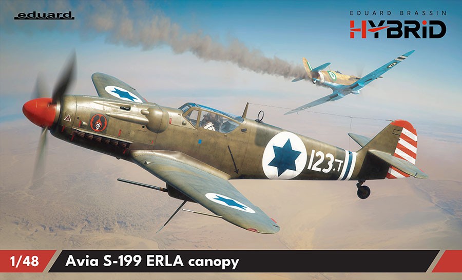 1/48 Czechoslovak Avia S-199 Single Engine Fighter with Erla Canopy