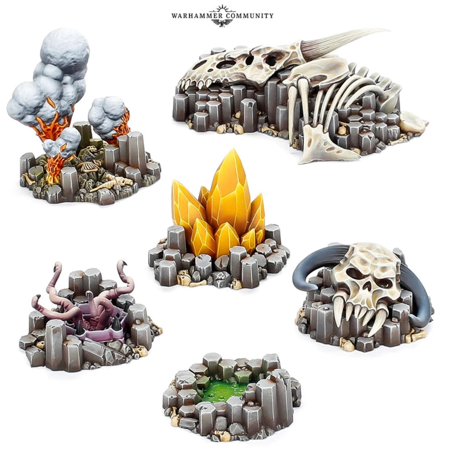 Warhammer AoS Underworlds Terrain / Scnery - Beastgrave - Primal Lair - NEW