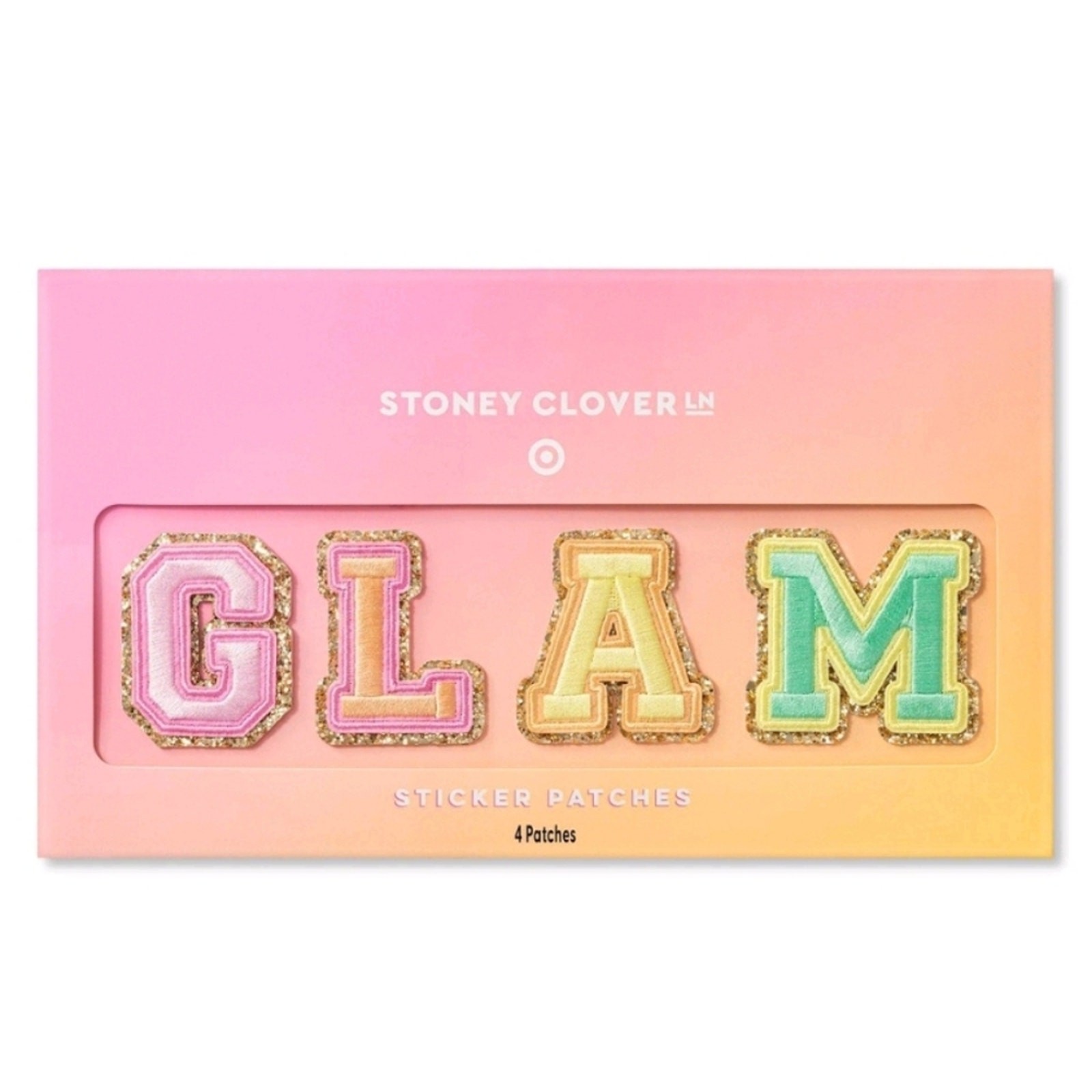 NEW STONEY CLOVER LANE X TARGET COLLAB GLAM PATCHES NWT 4 PACK PC SET