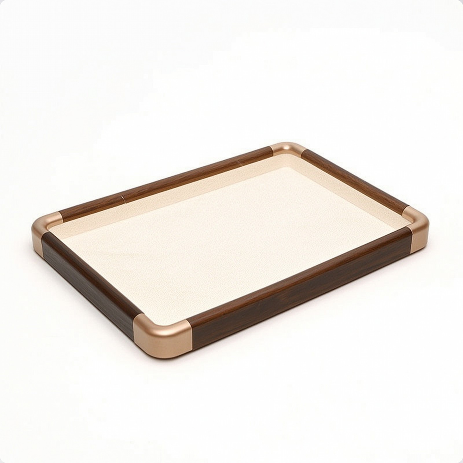 Jewelry Display Tray Tabletop Jewelry Organizer Tray Rectangular for Boutique