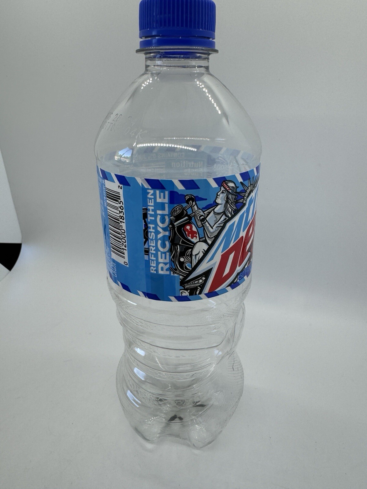 Mountain Dew Empty Bottle - Liberty Chill Blue - Limited - 2024 New Rare