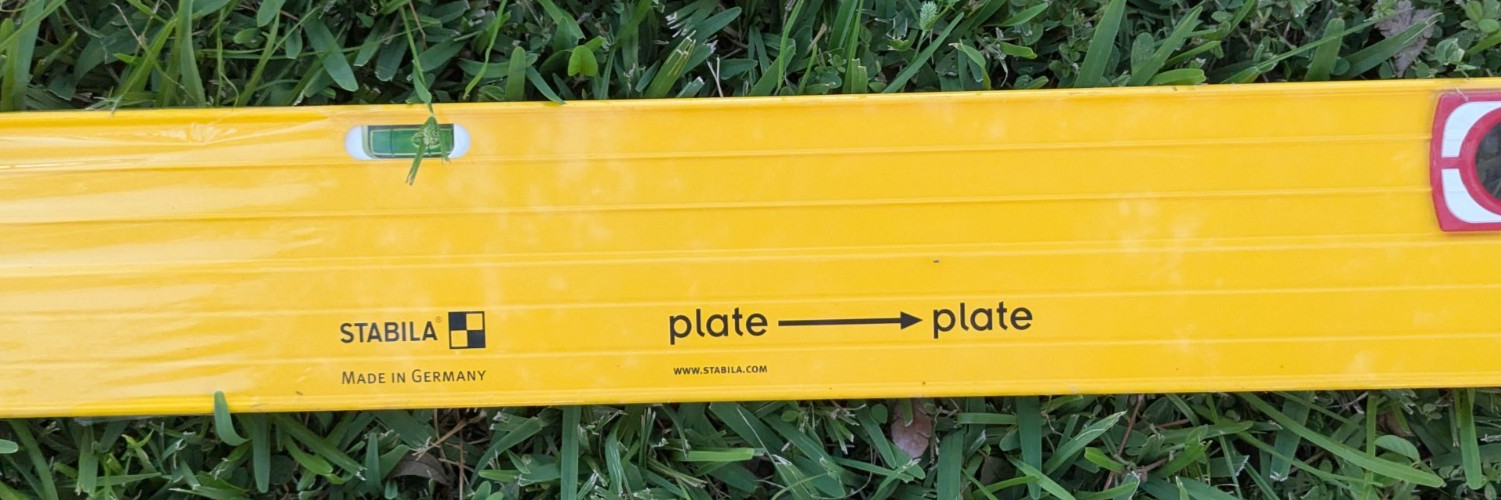 STABILA Type 106T Extendable Plate Level Adjustable 7'–12' Range 35712 Germany