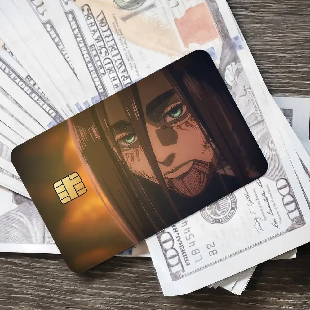 Debit card Skin Anime Attack on Titan | Custom Credit Card Skin |  Bank sticker