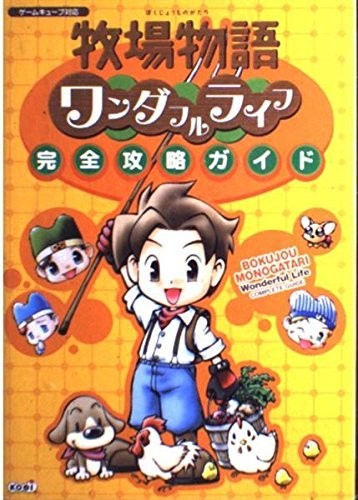 Harvest Moon Wonderful Life Complete Strategy Guide Book Japanese
