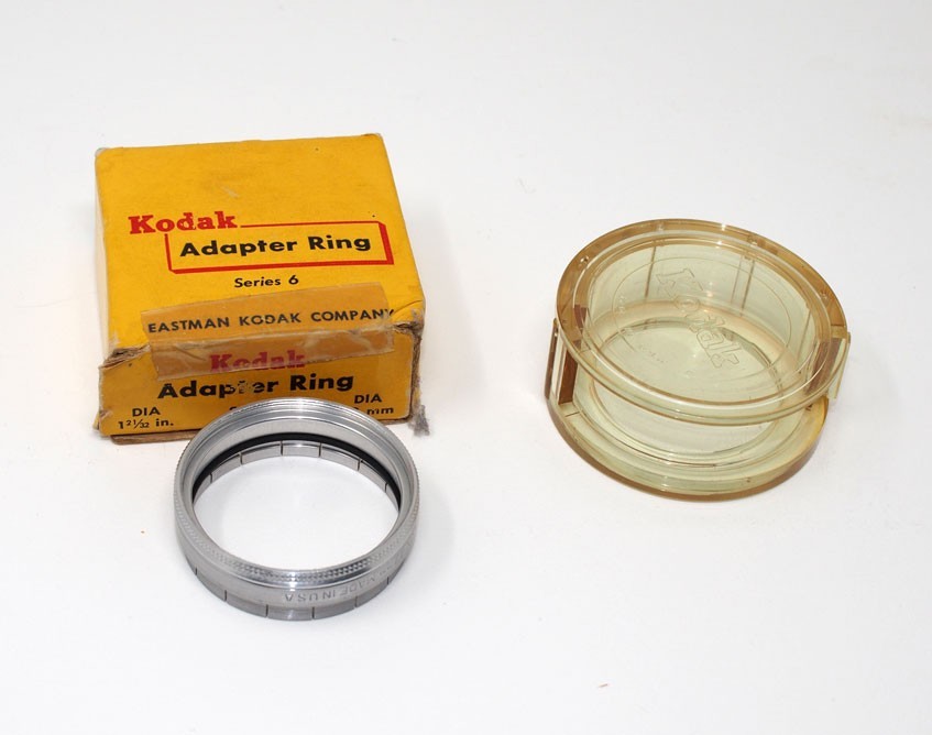 Eastman Kodak Series 6 Adapter 42mm W/Retaining Ring, Case, Box