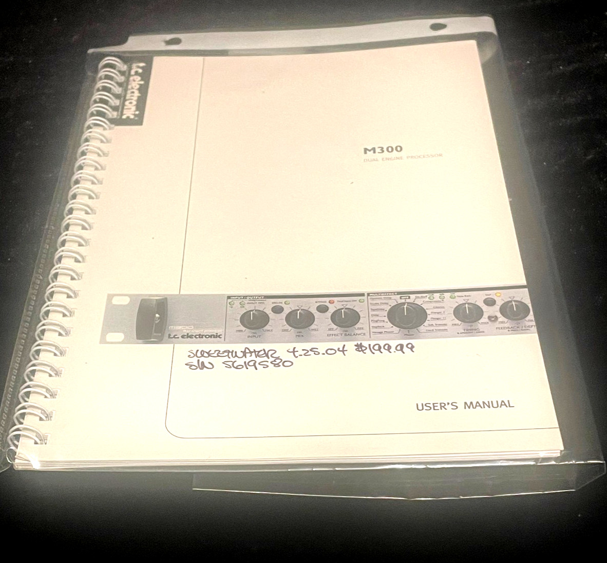 TC Electronic M300 Dual Engine Effects Processor (Walt Kraemer Estate)