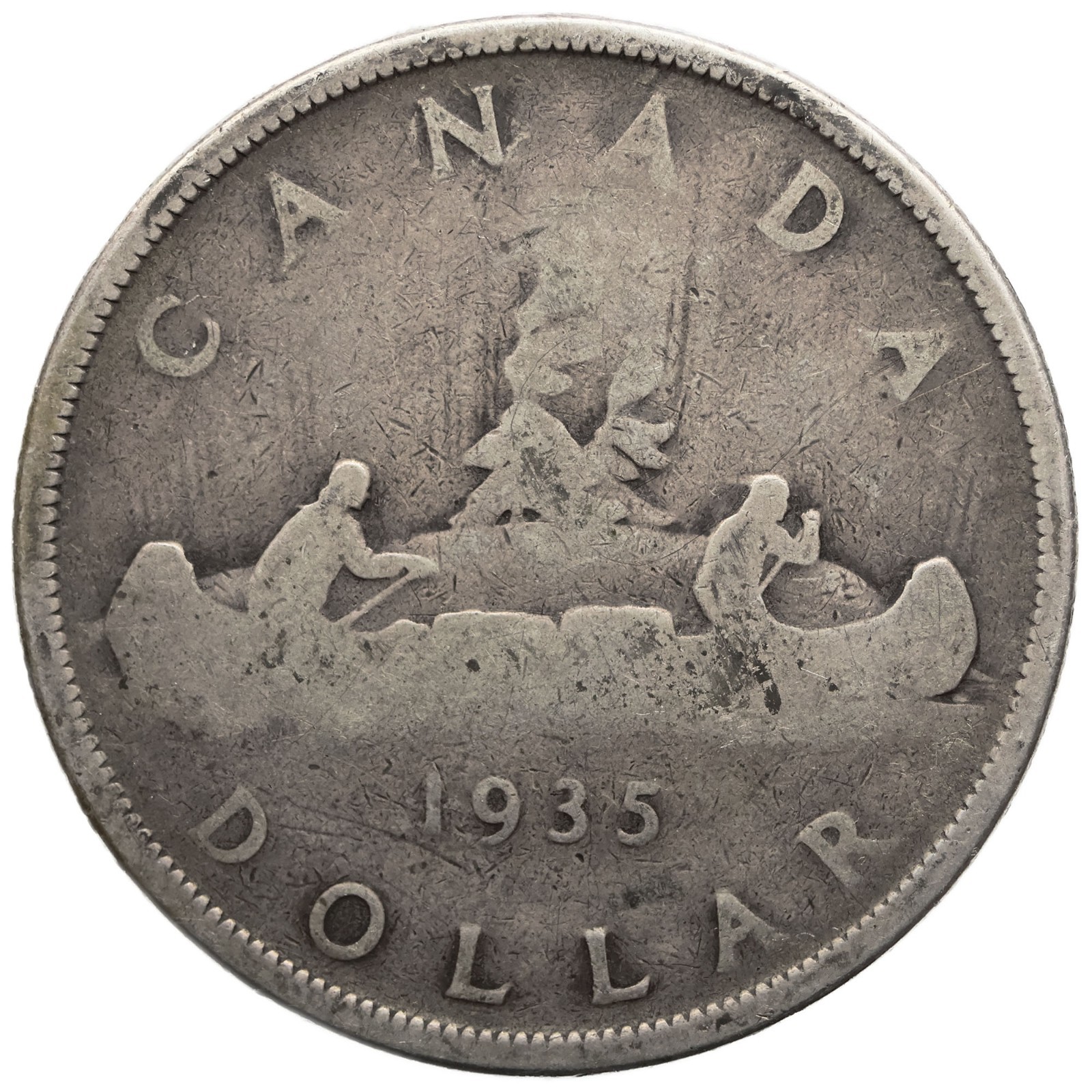 1935 Dollar Canada George V Silver Jubilee (MO4462-)