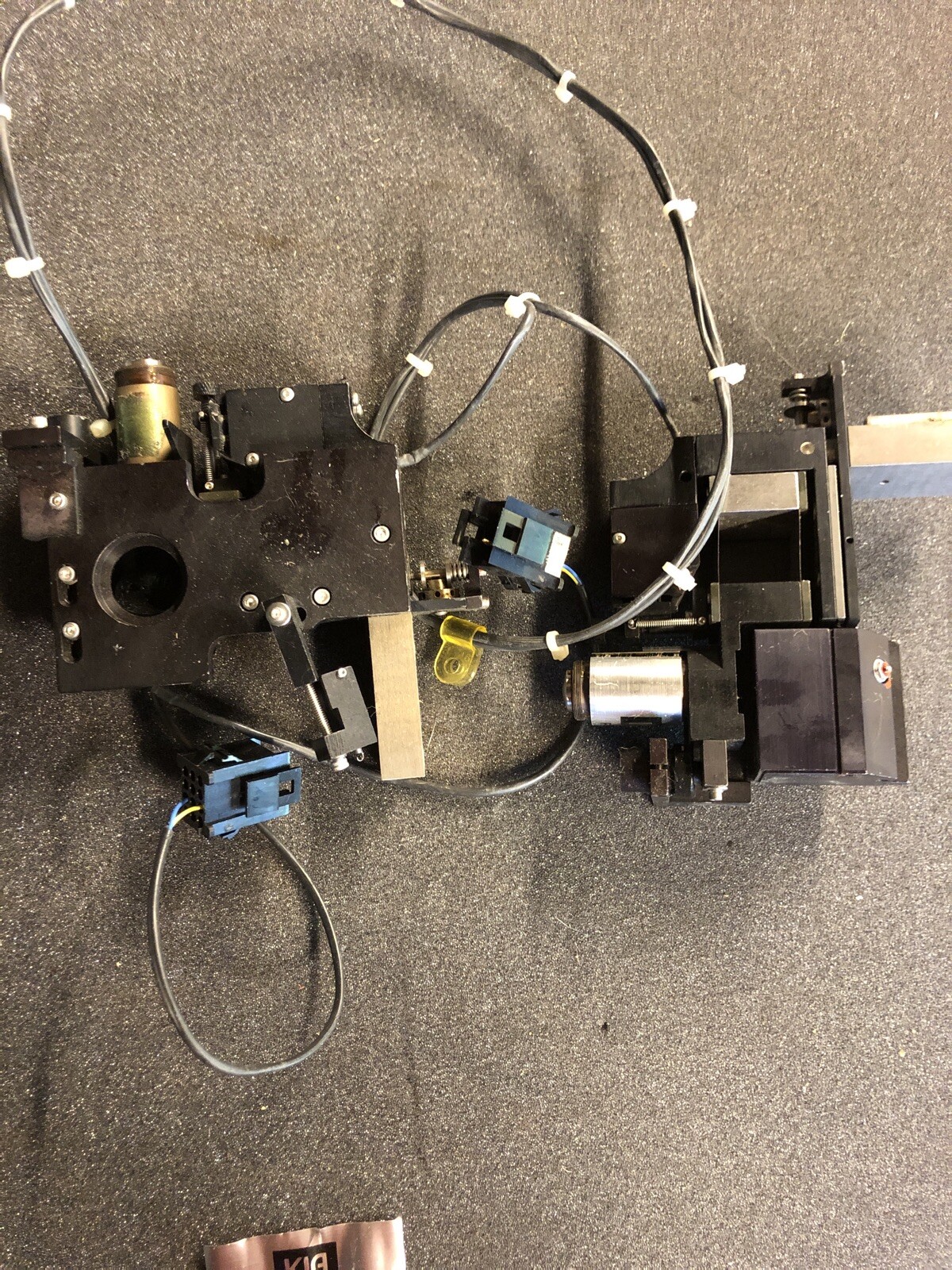 Microscope Objective Mounting Brackets Attachment Staging Lab Equipment Lenses