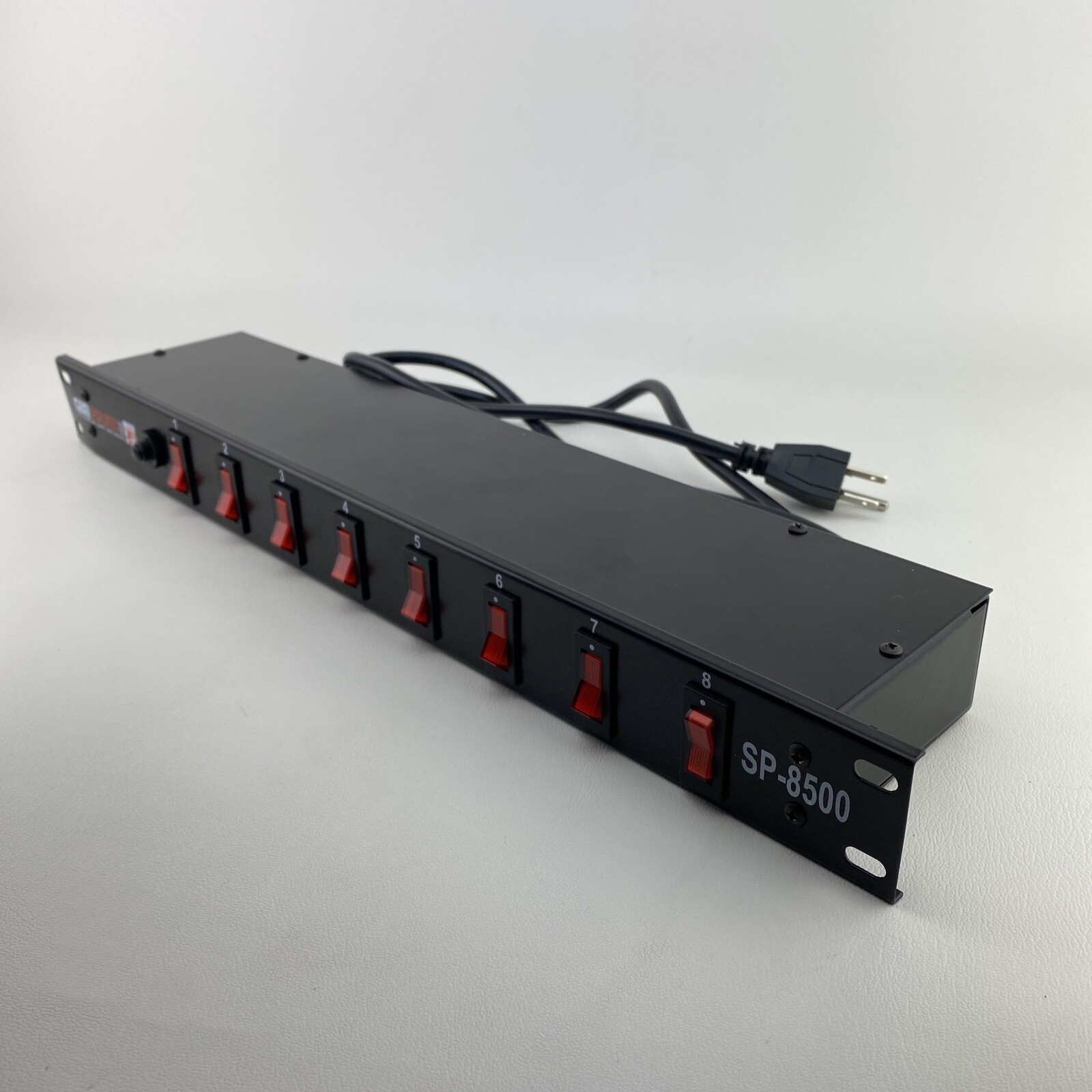 GemSound SP8500 Rackmounted AC Switch Panel 8 Power Outlets READ DESCRIPTION